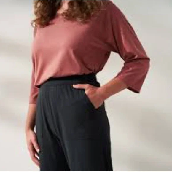 Coyuchi black wide leg pants - Picture 3 of 4